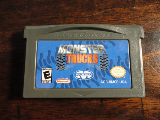 Monster Trucks (Nintendo Game Boy Advance, 2004) CART ONLY