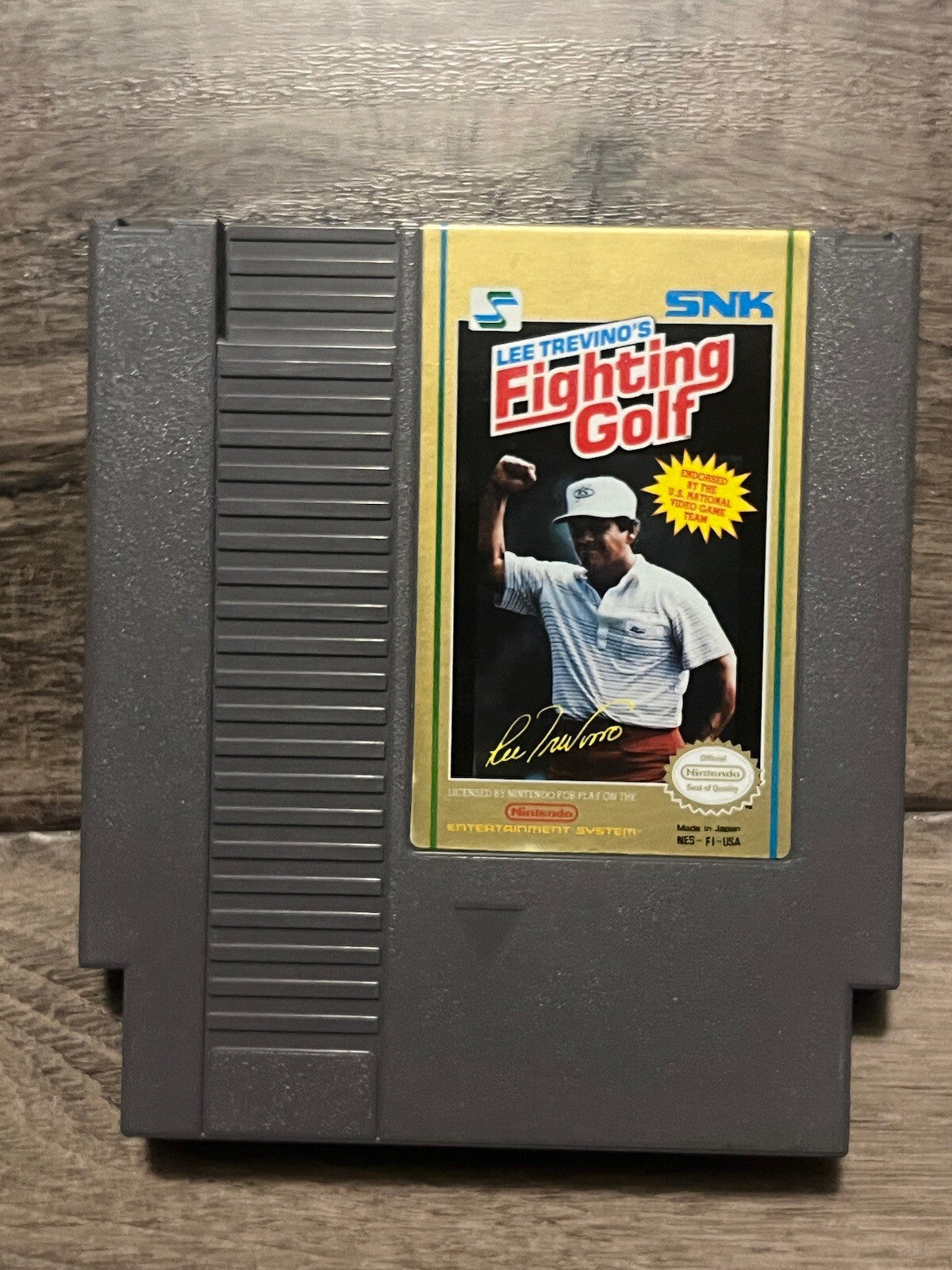 Lee Trevino's Fighting Golf (Nintendo Entertainment System, 1989) GAME ONLY