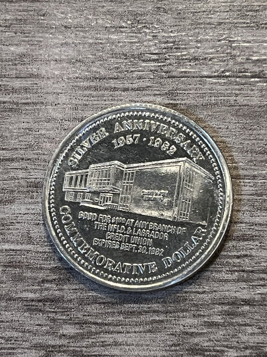 1957-1972 Newfoundland & Labrador Credit Union Trade Dollar