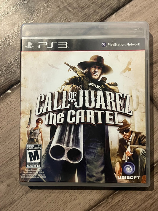 Call of Juarez: The Cartel (Sony PlayStation 3, 2011) NO MANUAL