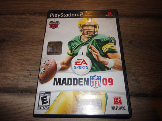 Madden NFL 09 (Sony PlayStation 2, 2008) NO MANUAL