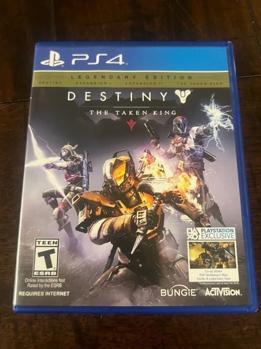 Destiny: The Taken King - Legendary Edition (Sony PlayStation 4, 2015) CIB