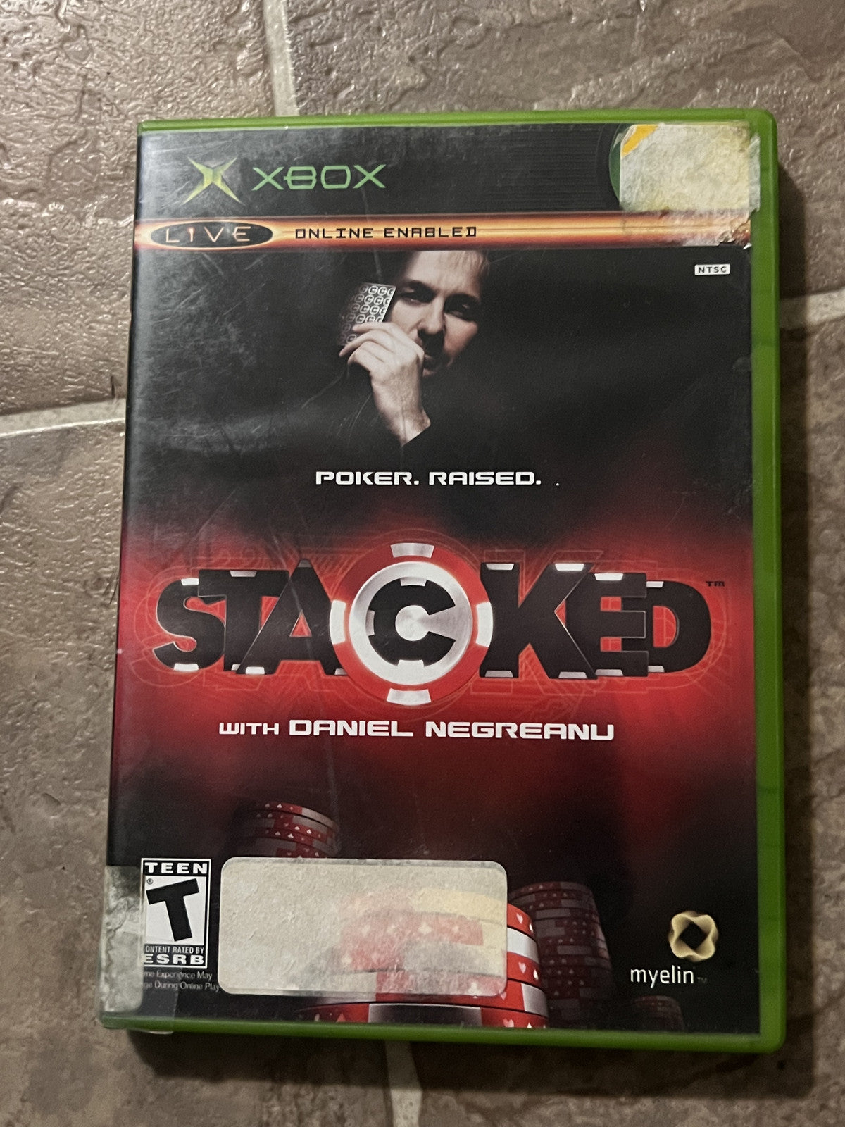 Stacked With Daniel Negreanu (Microsoft Xbox, 2006) CIB COMPLETE