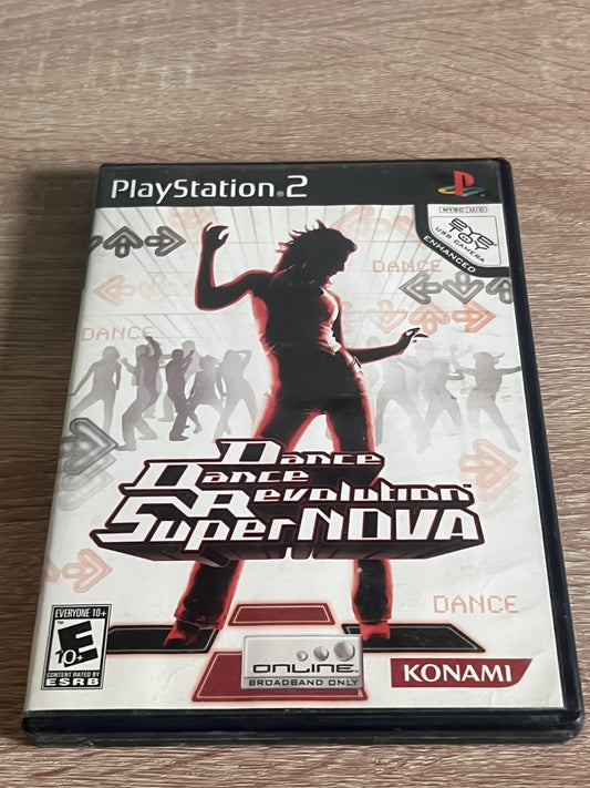 Dance Dance Revolution SuperNova (Sony PlayStation 2, 2006) NO MANUAL