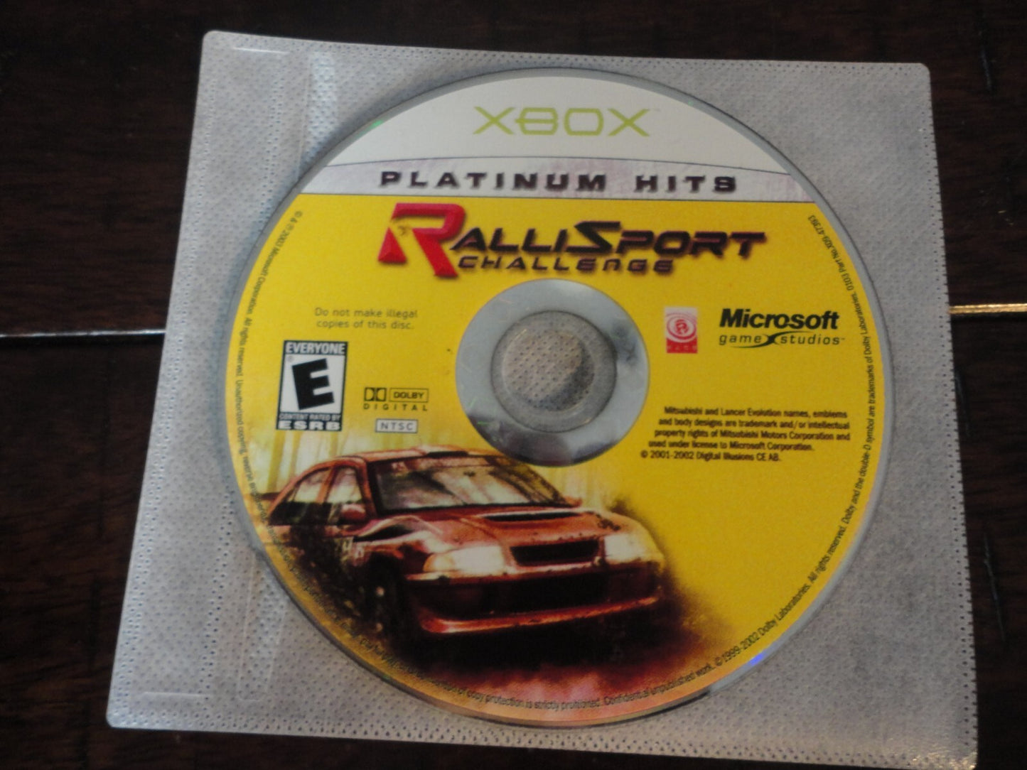 RalliSport Challenge {Platinum Hits} (Microsoft Xbox, 2003) DISC ONLY