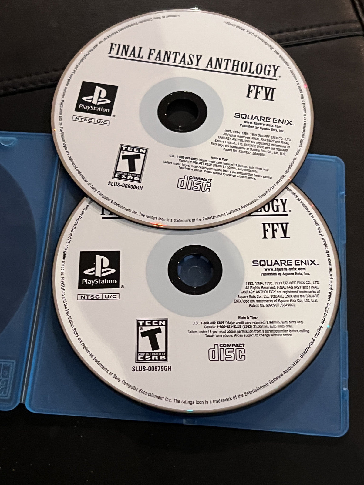 Final Fantasy Anthology (Sony Playstation 1 PS1, 1999) DISCS ONLY