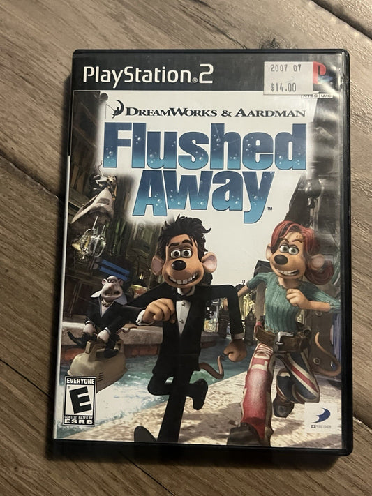 Flushed Away (Sony PlayStation 2, 2006) CIB