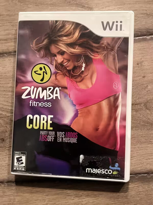 Zumba Fitness Core (Nintendo Wii, 2012) CIB