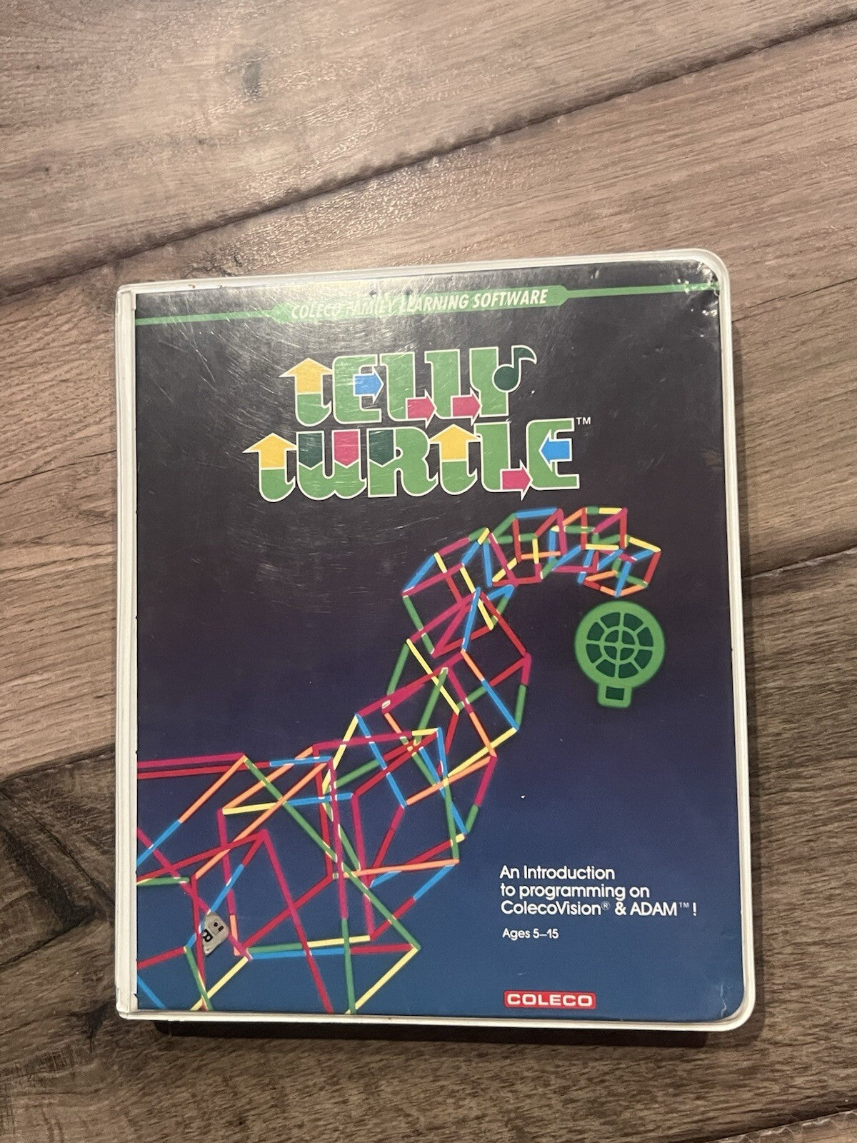 Telly Turtle (Coleco Colecovision, 1984) WITH BOX NO MANUAL