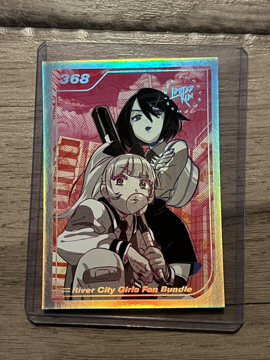 Limited Run Games Silver Trading Card Series 2 #368: River City Girls Fan Bundle