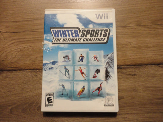 Winter Sports: The Ultimate Challenge (Nintendo Wii, 2007) NO MANUAL