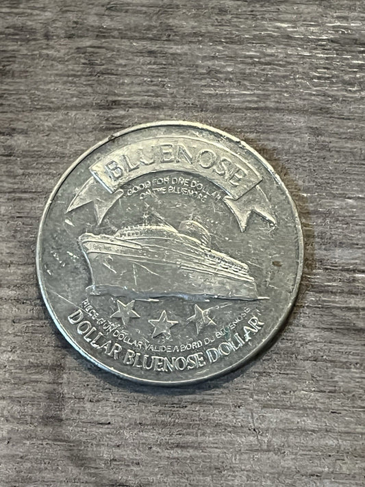 Bluenose Ferry 1981 CN Marino Souvenir Dollar