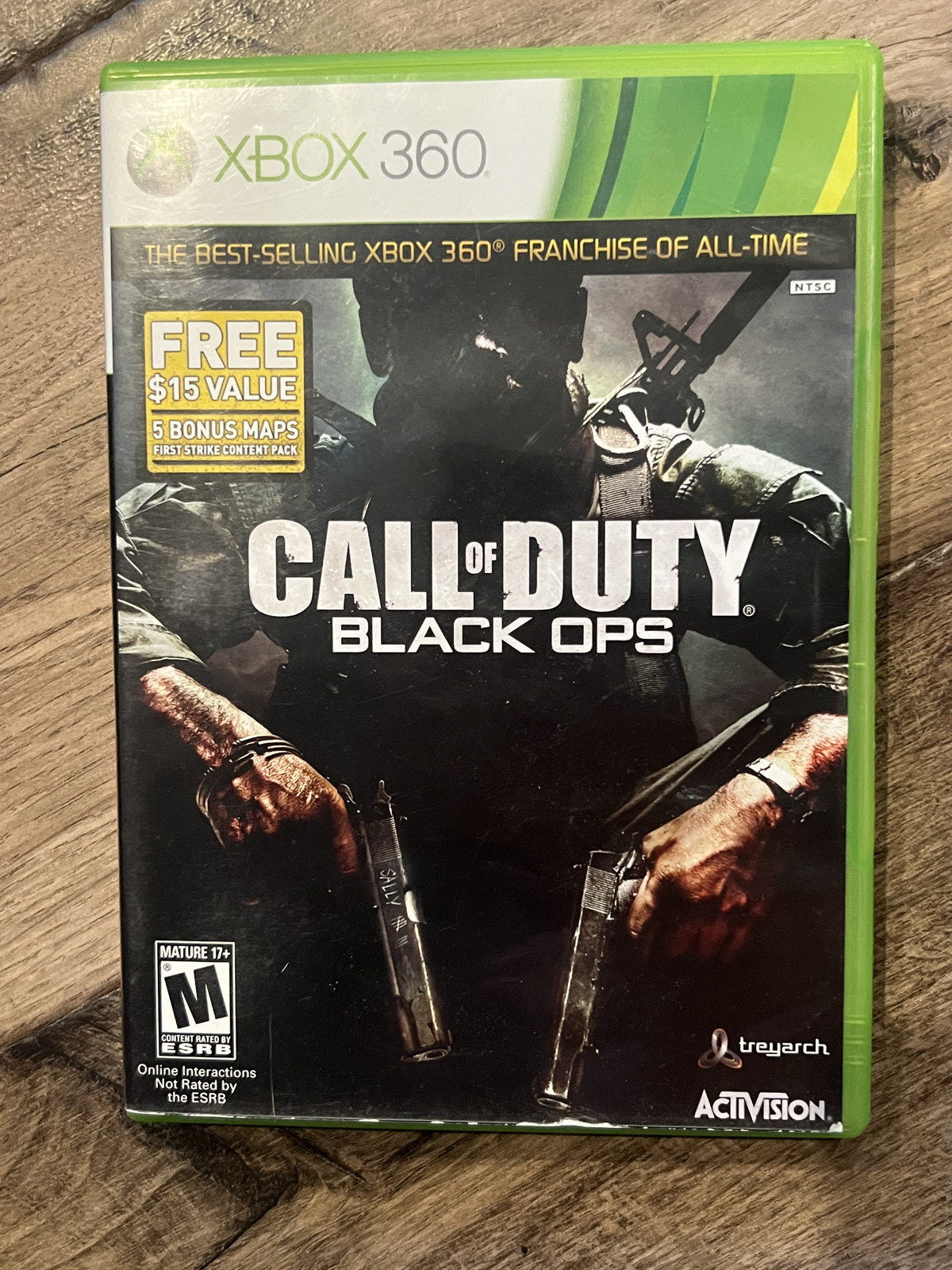 Call of Duty Black Ops (Microsoft Xbox 360, 2010) CIB COMPLETE