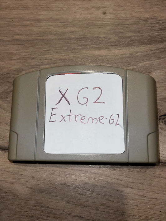Extreme-G 2 XG2 (Nintendo 64, 1998) CART ONLY NO LABEL NTSC U/C