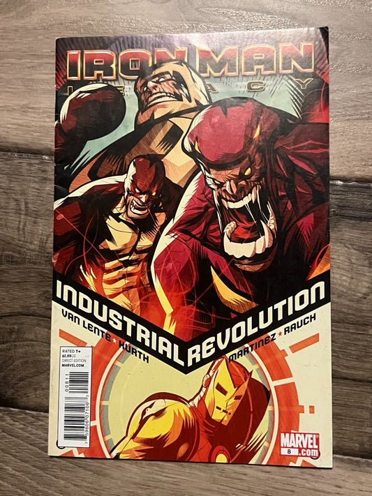 Marvel Comics: Ironman Legacy Industrial Revolution #8 2011