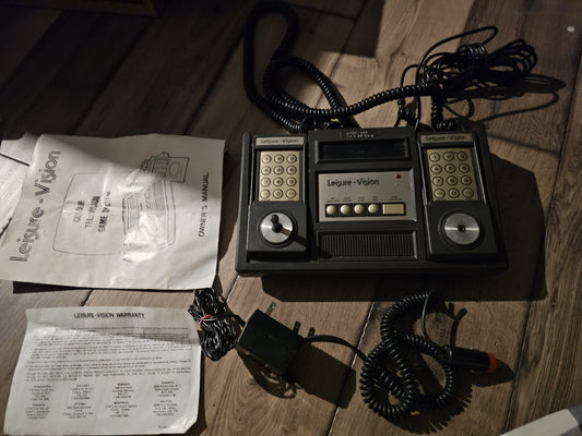 Leisure Vision console With Manuals And Cords