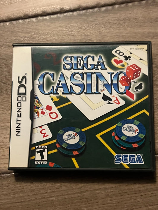 Sega Casino (Nintendo DS, 2005) CIB