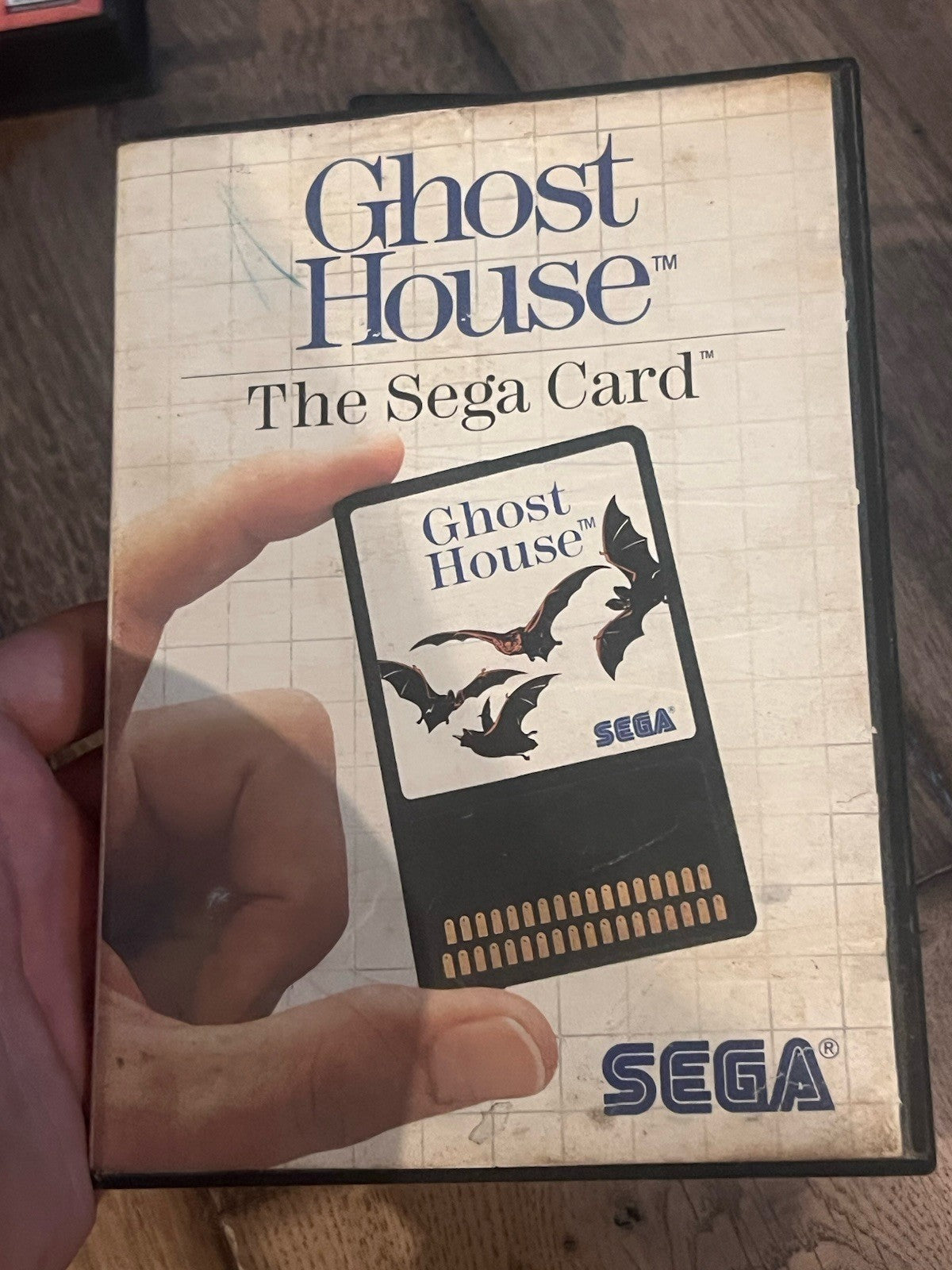Ghost House (Sega Master System, 1986) BOX + MANUAL ONLY
