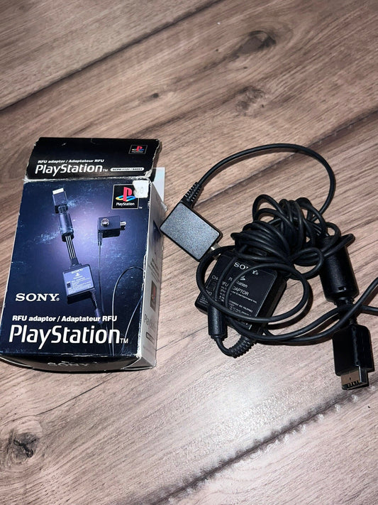 Sony RFU Adapter for Sony PlayStation 1 - Complete in Box