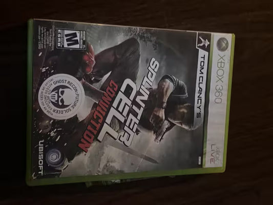 Tom Clancy's: Splinter Cell - Conviction (Microsoft Xbox 360, 2010) CIB COMPLETE