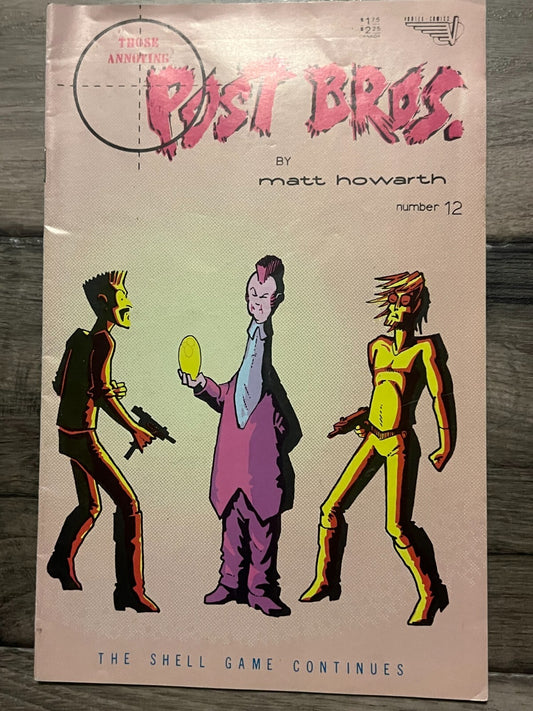 Vortex Comics: Those Annoying Post Bros #12 1989
