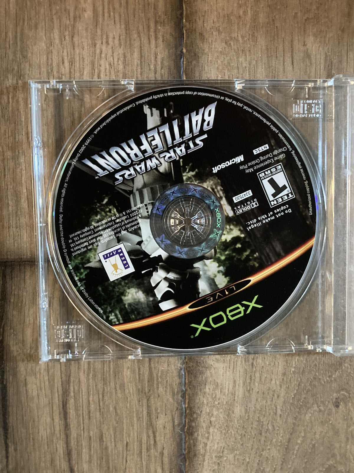 Star Wars Battlefront (Microsoft Xbox, 2004) DISC ONLY
