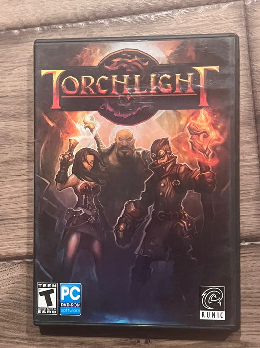 Torchlight (PC CD-ROM, 2010) BIG BOX CIB