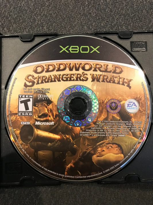 Oddworld: Stranger's Wrath (Microsoft Xbox, 2005) DISC ONLY