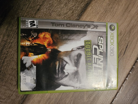 Tom Clancy's Splinter Cell Double Agent (Microsoft Xbox 360, 2006) CIB COMPLETE