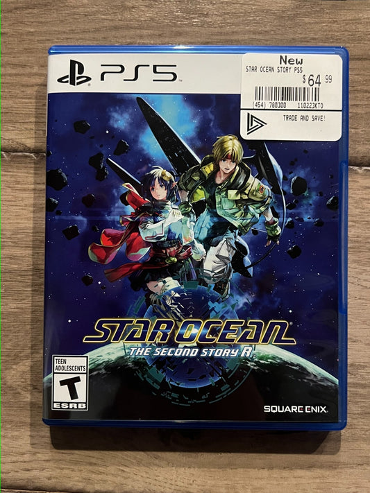 Star Ocean The Second Story R (Sony PlayStation 5, 2023) CIB