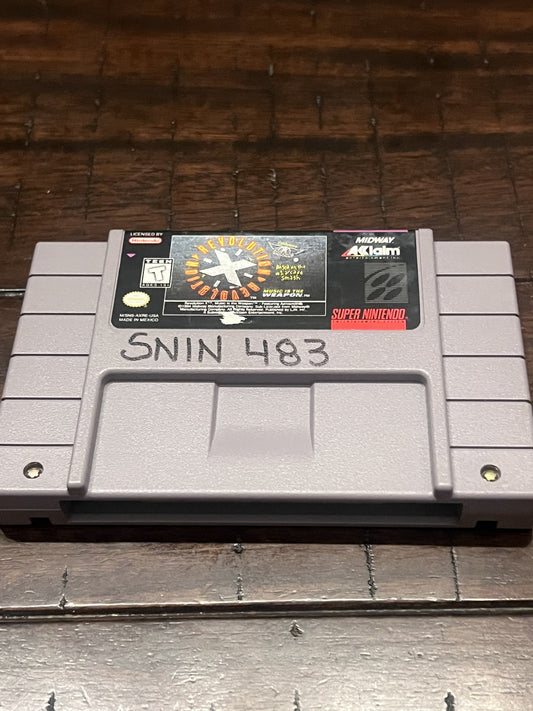 Revolution X (Super Nintendo SNES, 1995) CART ONLY