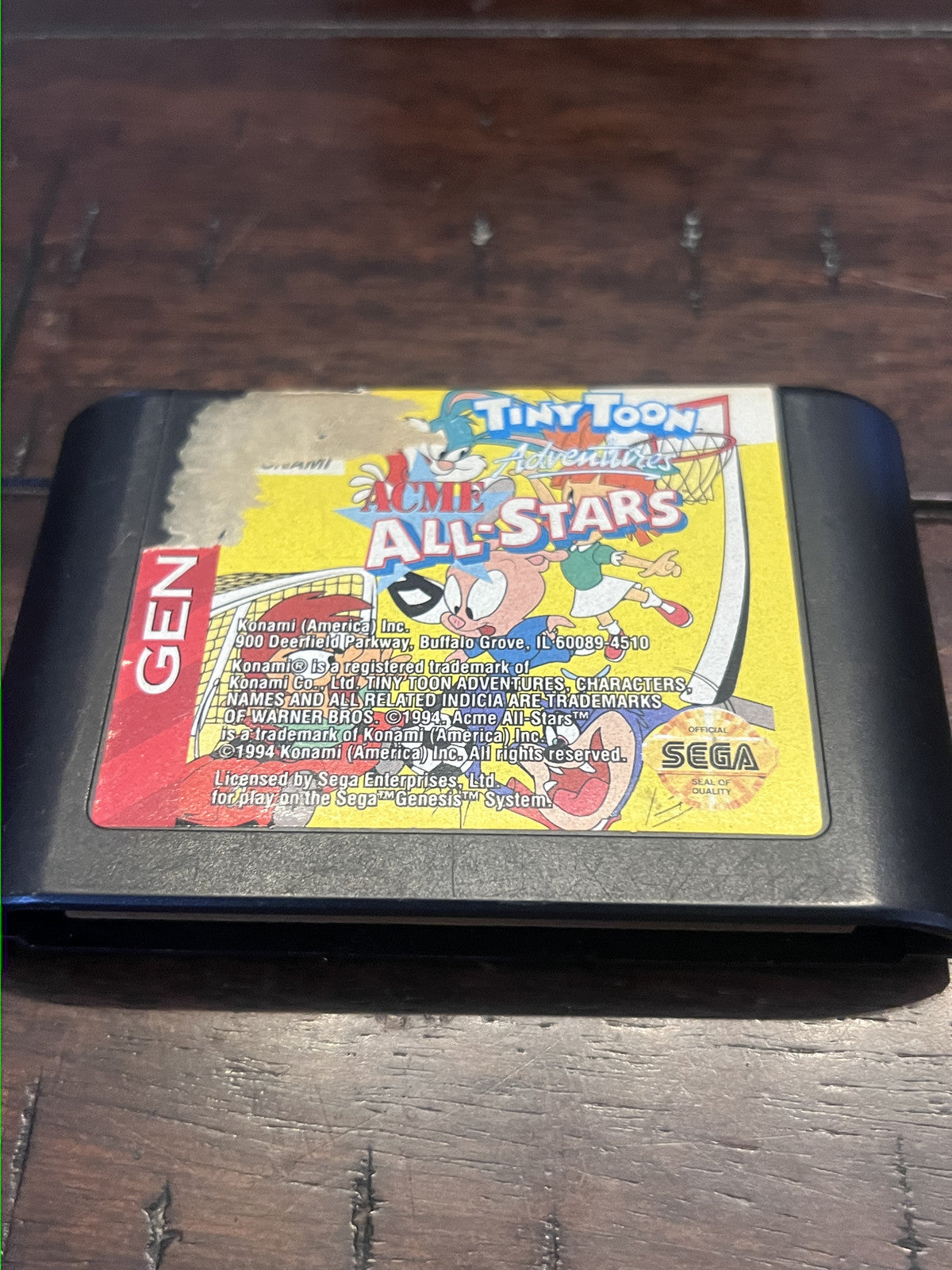 Tiny Toon Adventures ACME All-Stars (Sega Genesis, 1994) CART ONLY