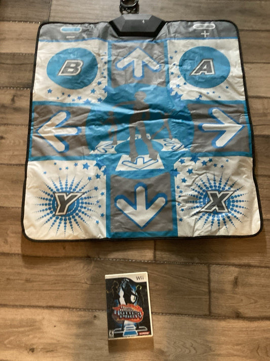 Dance Dance Revolution Dance Mat with Hottest Party 1 Nintendo Wii