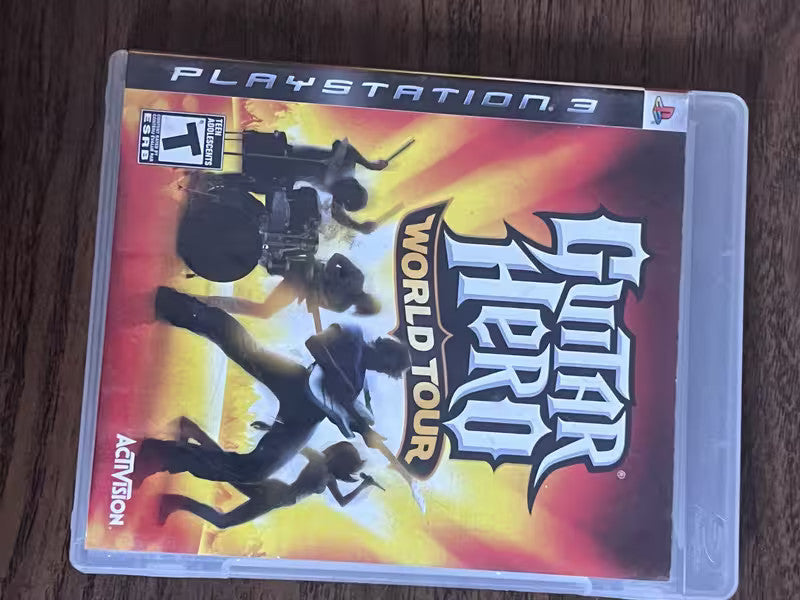 Guitar Hero World Tour (Sony Playstation 3 PS3, 2008) CIB COMPLETE