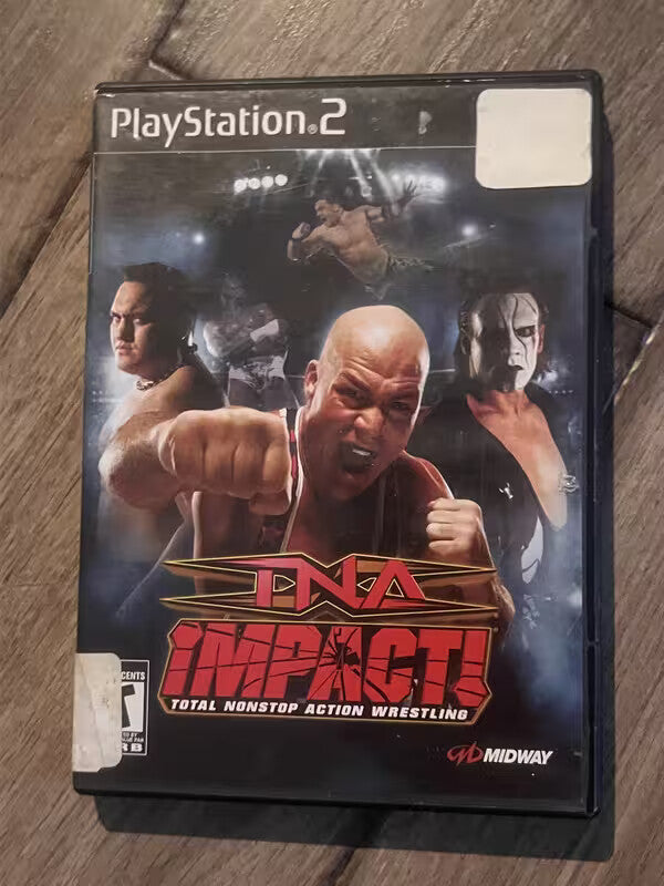 TNA Impact (Sony Playstation 2, 2008) CIB WITH EB GAMES DVD
