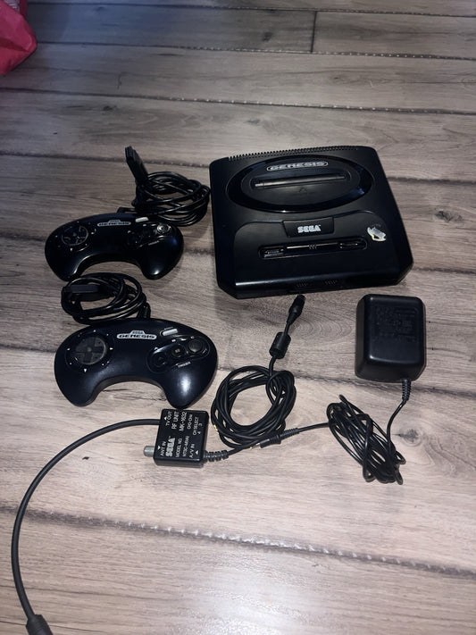 Sega Genesis Model 2 Mk-1631 Gaming Console System Bundle - Tested