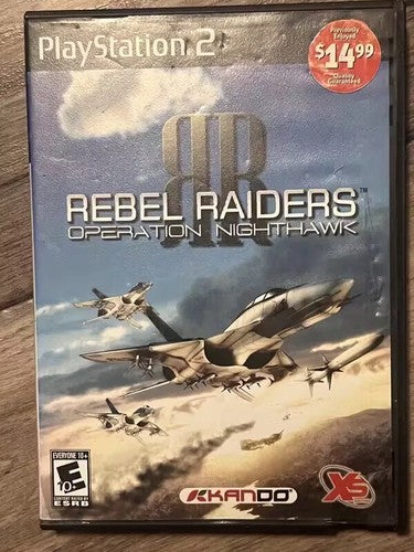 Rebel Raiders: Operation Nighthawk (Sony PlayStation 2, 2006) CIB