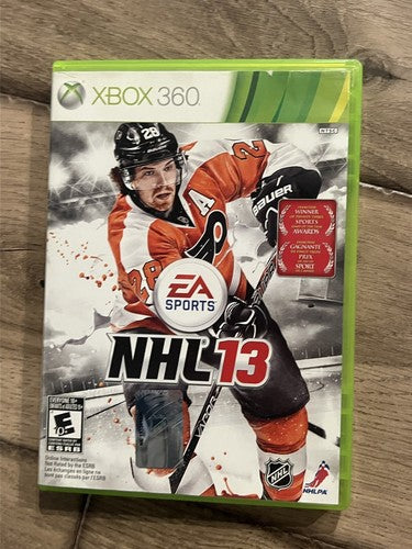 NHL 13 (Microsoft Xbox 360, 2012) NO MANUAL