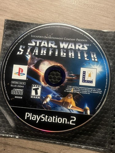 Star Wars: Starfighter (Sony PlayStation 2, 2002) DISC ONLY