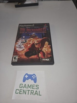 The Incredibles Rise of the Underminer (Sony Playstation 2 PS2, 2005) NO MANUAL