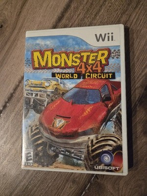 Monster 4X4 World Circuit (Nintendo Wii, 2006) CIB COMPLETE