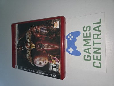 Soul Calibur IV: Greatest Hits (Playstation 3, 2008) CIB COMPLETE
