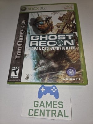 Ghost Recon Advanced Warfighter (Microsoft Xbox 360, 2006) CIB COMPLETE