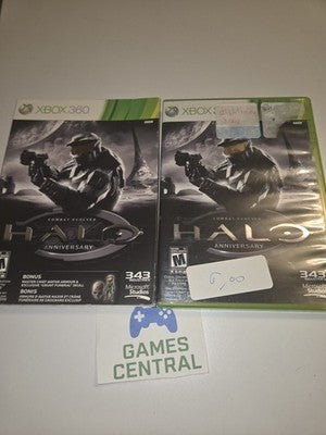 Halo: Combat Evolved Anniversary (Xbox 360, 2011) CASE + MANUAL ONLY