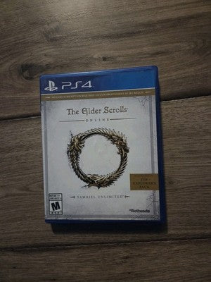 The Elder Scrolls Online Tamriel Unlimited (Sony PlayStation 4, 2015) NO MANUAL