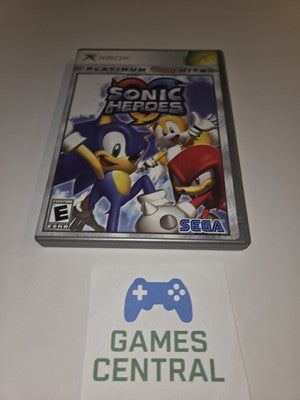 Sonic Heroes: Platinum Hits (Microsoft Xbox, 2004) CIB COMPLETE