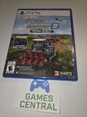 Farming Simulator 22: Premium Edition (Sony Playstation 5, 2023) CIB COMPLETE
