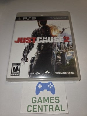 Just Cause 2 (Sony Playstation 3, 2010) NO MANUAL