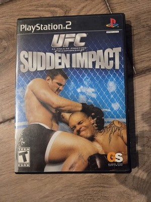 UFC Sudden Impact (Sony PlayStation 2 PS2, 2004) NO MANUAL