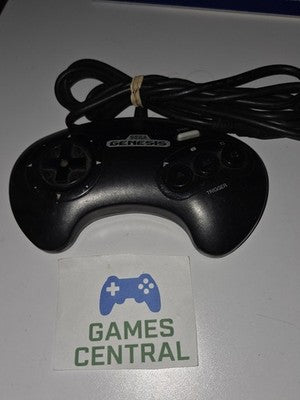 Sega Genesis 3 Button Controller Model 1650 Black OEM